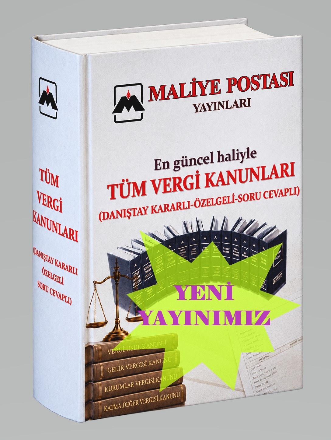 YENİ YAYINIMIZ : TÜM VERGİ KANUNLARI KİTABI