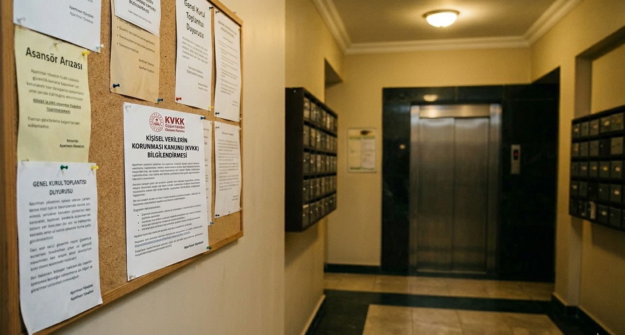 KVKK AİDAT BORÇLARININ ORTAK ALANLARA  ASILMASINI  KİŞİSEL VERİ İHLALİ  SAYDI